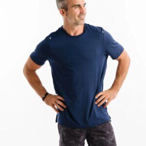 ZYIA | Back Mesh Fitted T Shirt | Sz. M